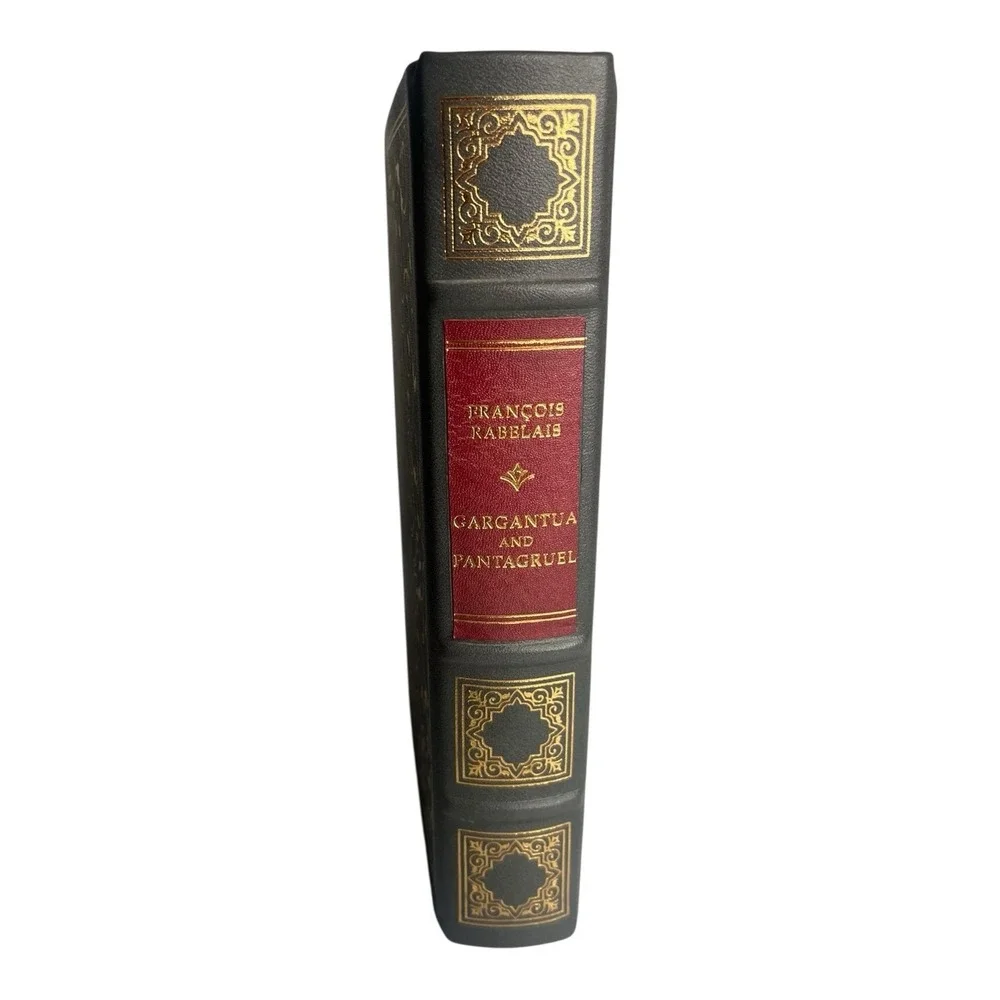 FRANKLIN LIBRARY OXFORD Gargantua Pantagruel Rabelais Leather 22k Gold Book 1982